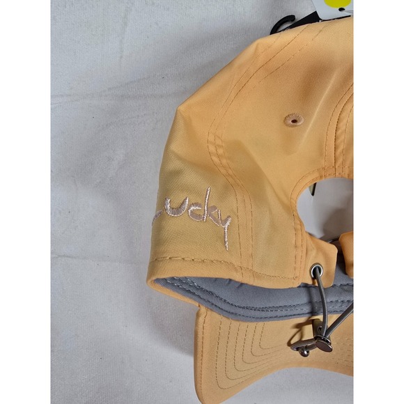 Black Clover Hollywood 18 Hat Women's Apricot Adjustable Toggle Cap New - Picture 3 of 4